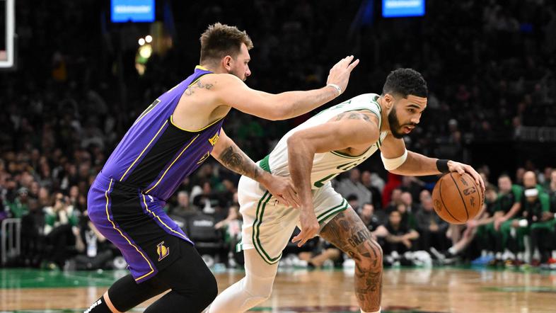 Jayson Tatum in Luka Dončić