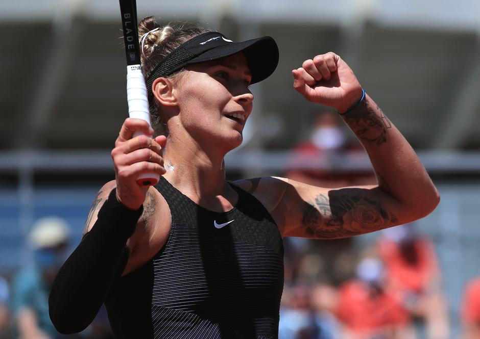 Polona Hercog OP Francije Roland Garros | Avtor: Epa