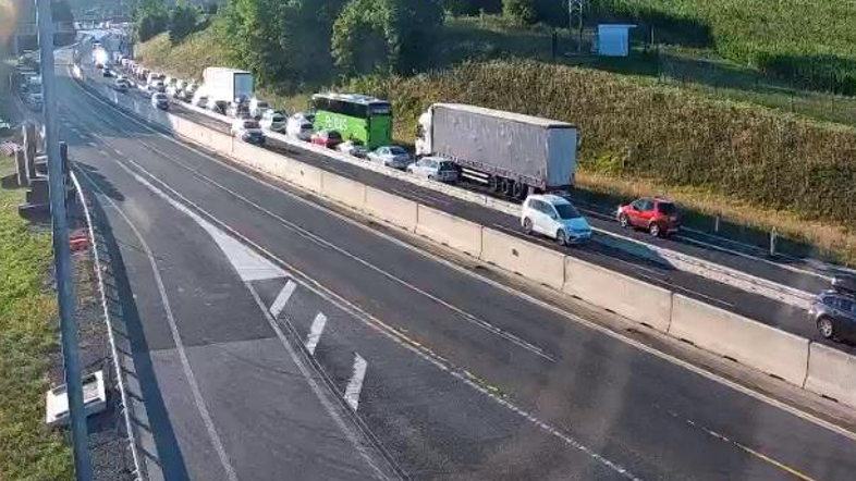 dolenjska avtocesta zastoj