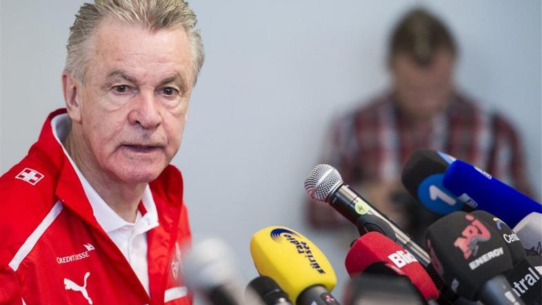 Hitzfeld Švica Slovenija kvalifikacije za SP 2014 Feusisberg