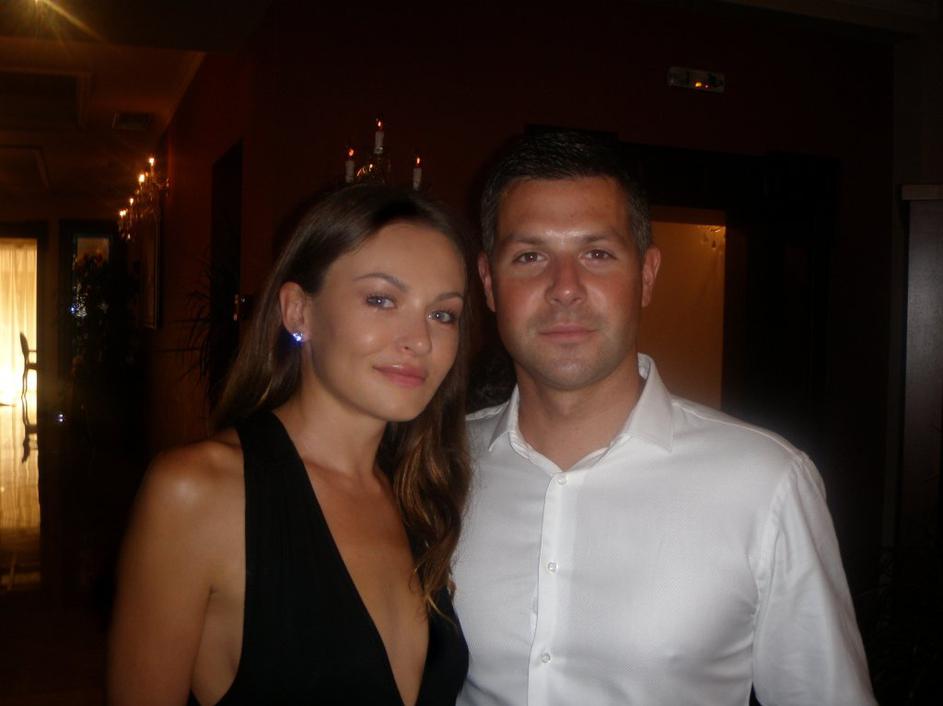 Iryna Osypenko in Matjaž Nemec