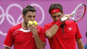 Stanislas Wawrinka Roger Federer