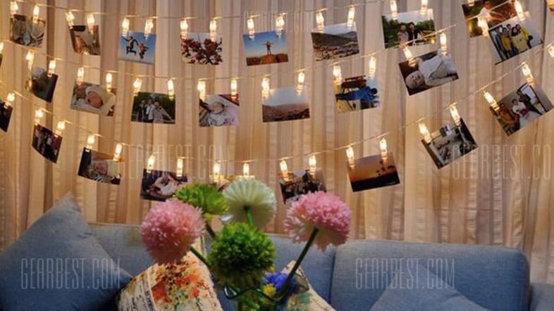 GearBest - svetlobna veriga za fotografije