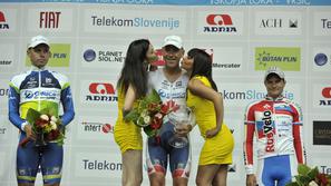 Brett Lancaster Svein Tuft Artem Ovečkin Dirka po Sloveniji