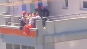 gasilci preprečili skok