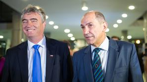 Milan Zver, Janez Janša