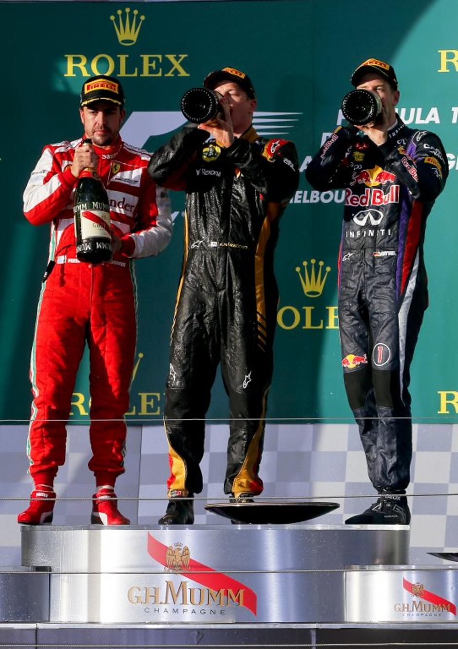 kimi raikkonen vettel alonso | Avtor: EPA