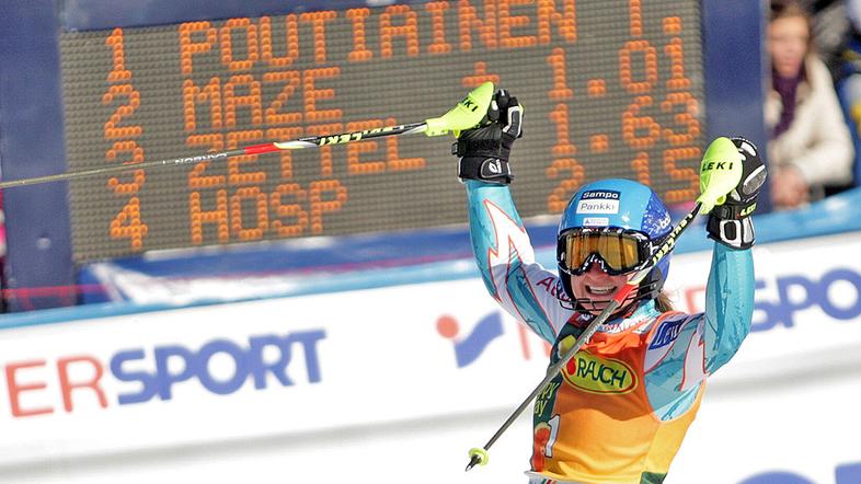 Poutiainen Kranjska Gora zlata lisica slalom