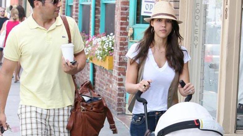 Družina uživa v Los Angelesu.