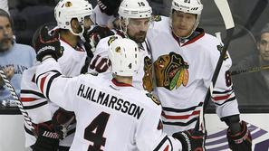 Hossa Hjalmarsson Los Angeles Kings Chicago Blackhawks NHL končnica