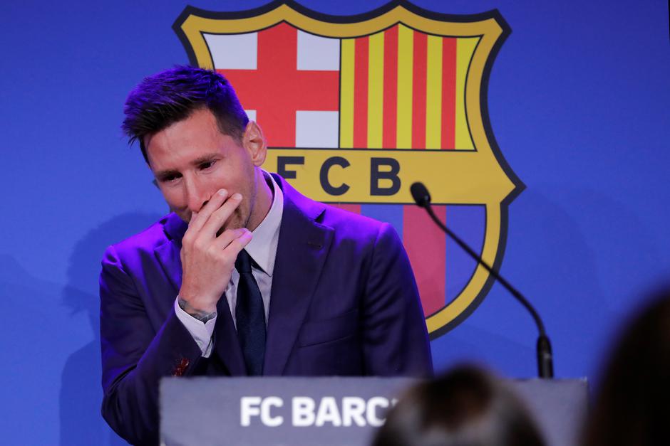 Leo Messi Barcelona novinarska konferenca | Avtor: Epa