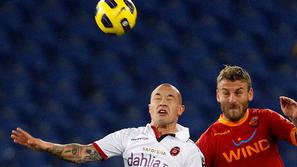 Nainggolan De Rossi Cagliari Roma