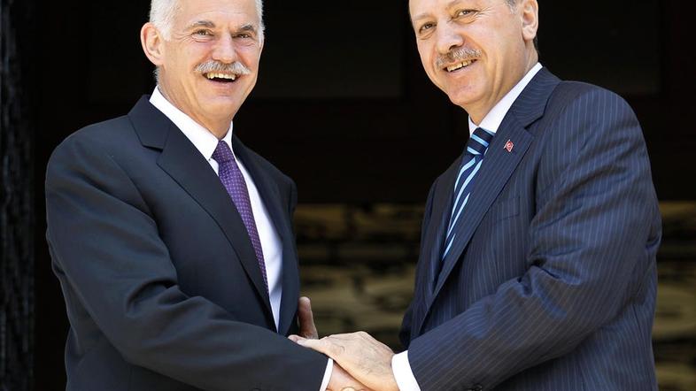 Recep Tayyip Erdogan, George Papandreou