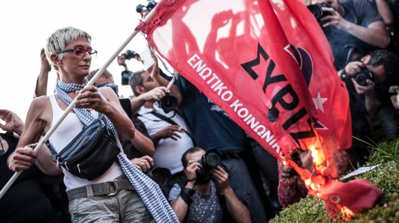 Grčija protesti
