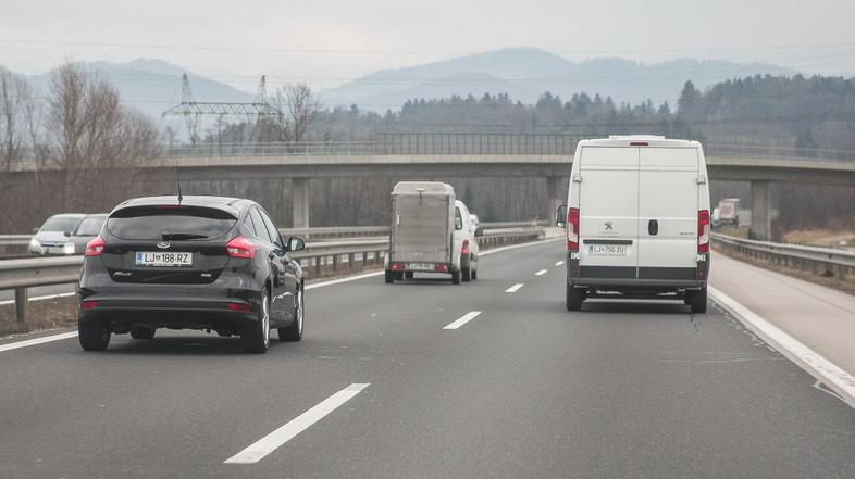 Ford focus in radarski tempomat