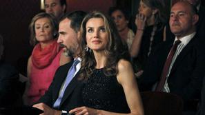 Princ Felipe in princesa Letizia