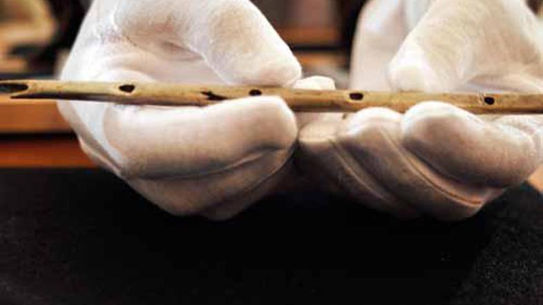 Znanstveniki so flavto sestavili iz dvanajstih delov jastrebovih kosti.