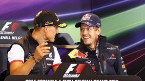 Sebastian Vettel Michael Schumacher