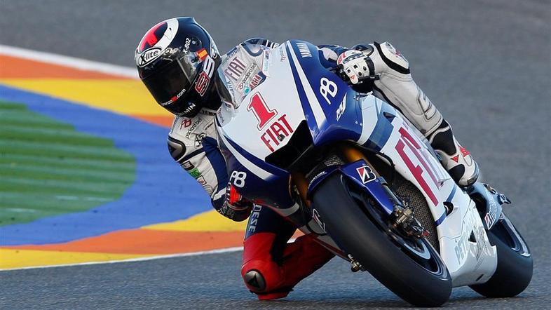 Jorge Lorenzo bo letos vozil s številko 1 na svoji yamahi. (Foto: Reuters)