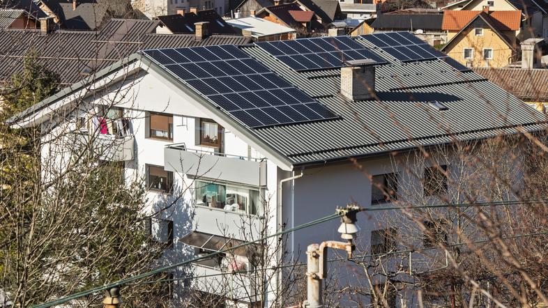 Sončna elektrarna na hiši