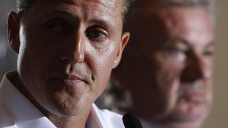 Weber je opozarjal, da Schumacher ni pripravljen, a ga varovanec ni poslušal.