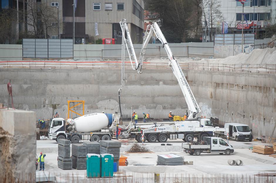Gradbišče na železniški postaji Ljubljana | Avtor: Anže Petkovšek