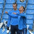 Cristiano Ronaldo Gareth Bale Real Madrid trening