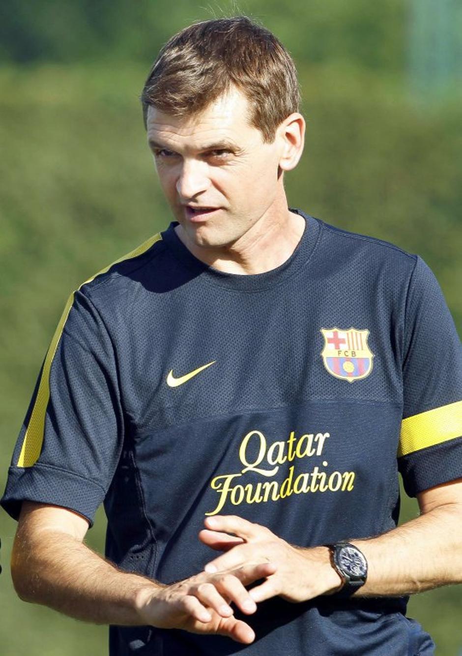 vilanova barcelona prvi trening | Avtor: EPA