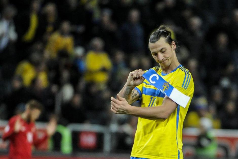 Ibrahimović Švedska Portugalska Solna Friends Arena | Avtor: EPA