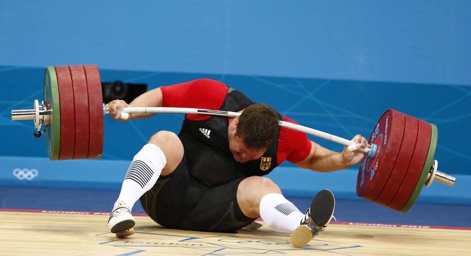 Matthias Steiner olimpijske igre 2012 London dvigovanje uteži