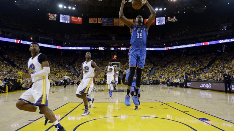 Kevin Durant Oklahoma City Thunder Golden State Warriors