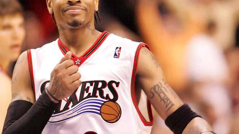 Allen Iverson Philadelpa 76ers