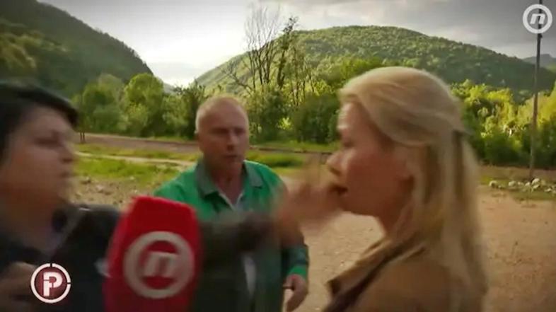 napad na novinarko Nova TV Hrvaška
