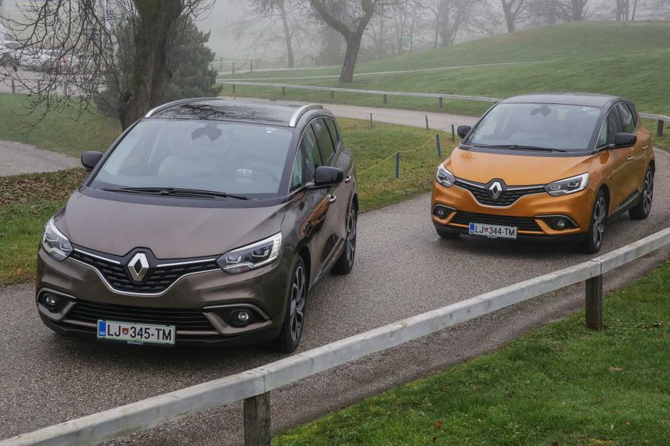 Renault Scenic, Renault Grand Scenic | Avtor: Saša Despot