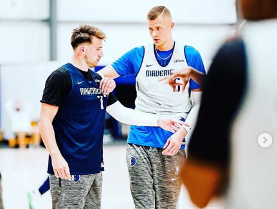 dončić porzingis | Avtor: Instagram