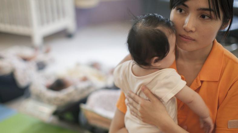 Kitajka otrok, bolnišnica