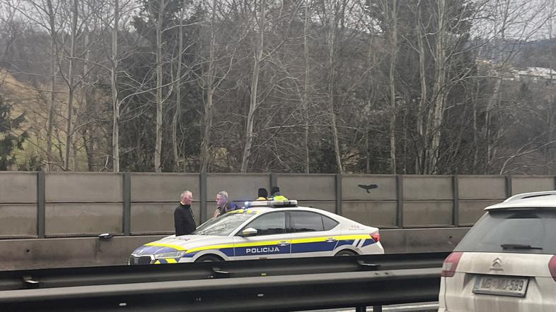 Prometna nesreča na štajerski avtocesti