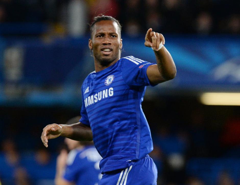 Drogba Chelsea Maribor Liga prvakov Stamford Bridge | Avtor: EPA