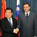 Pahor je izrazil željo Slovenije po uravnoteženju blagovne menjave med državama,