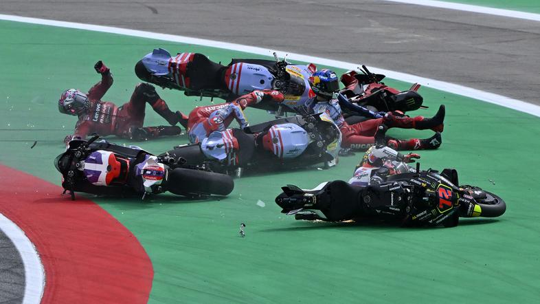 nesreča motoGP
