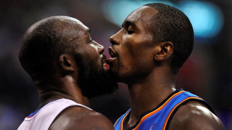 Ibaka Evans Los Angeles Clippers Oklahoma City Thunder NBA