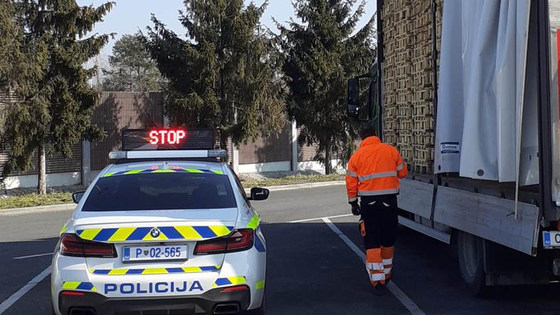 policija tovornjak Koper