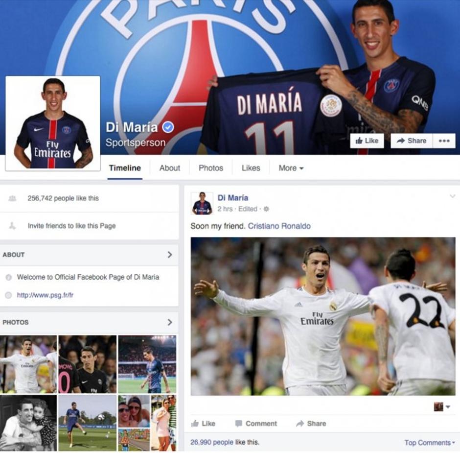 angel di maria cristiano ronaldo | Avtor: Reševalni pas/Twitter