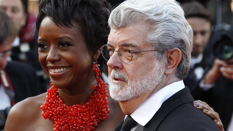 George Lucas in Mellody Hobson