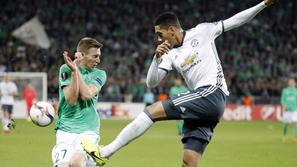 Robert Berić Chris Smalling St. Etienne Manchester United