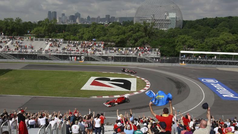VN Kanade trening 2010 Montreal Ferrari sky line
