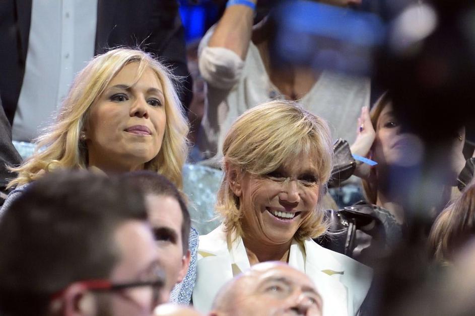 Laurence Auzière, Brigitte Macron,