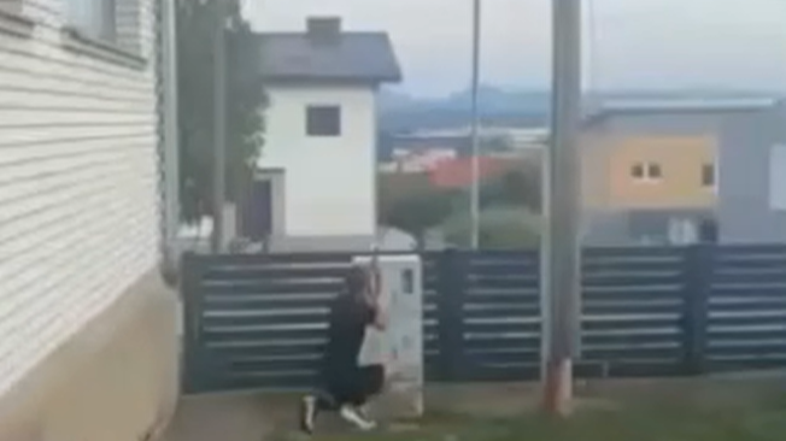 Mladoletnik streljal na štorkljo