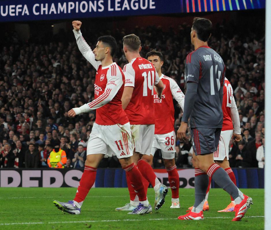 Gabriel Martinelli Arsenal Olympiacos | Avtor: Profimedia