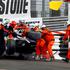 VN Monako 2010 dirka nesreča Nico Hulkenberg Williams